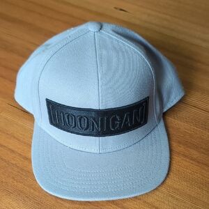 Hoonigan CBar Patch Snapback Hat Grey Gray